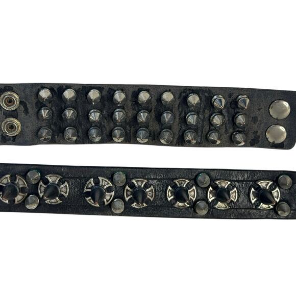 SCREAM Ghost Face Crossbody Purse Spiked Choker Bracelet Goth Rave Punk Cosplay - Picture 6 of 6